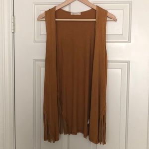T Party Fringe Vest